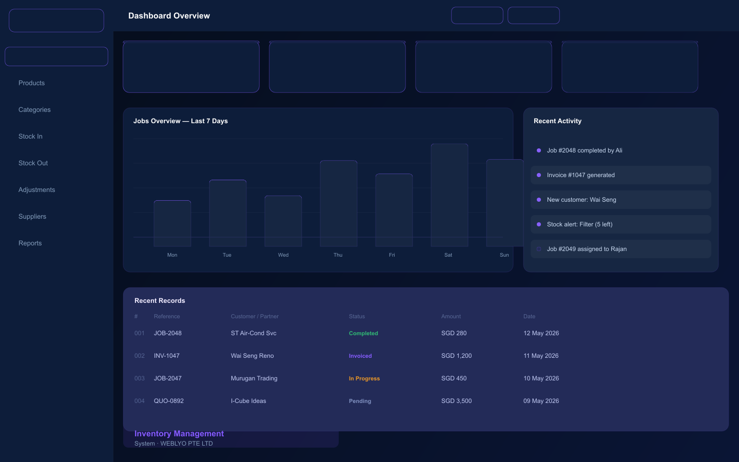 Inventory Management System